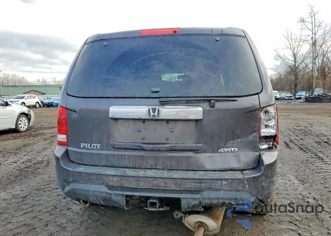 2013 Honda Pilot Exl из США, поврежденный, VIN 5FNYF4H57DB051396